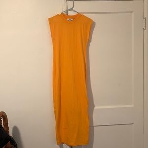 Apparis marigold t-shirt dress